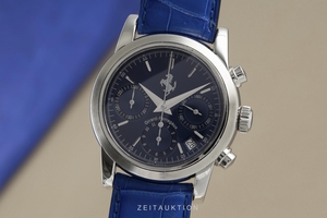 Girard Perregaux Ferrari chronograph steel automatic Kal. 2280-581 Ref. 8020