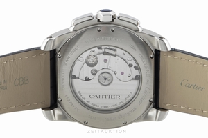 Cartier Calibre de Cartier chronograph steel / gold automatic Kal. 1904-CH MC Ref. W7100042