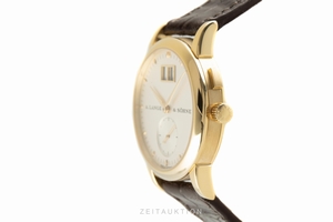 A. Lange & Sohne Saxonia 18 ct gold manual winding Kal. L941.3 Ref. 105.021
