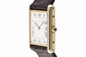 Cartier Tank 18 ct gold quartz Kal. 81 Ref. 8105