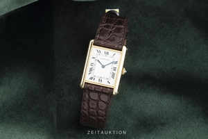 Cartier Tank 18 ct gold quartz Kal. 81 Ref. 8105