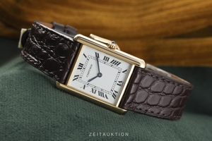 Cartier Tank 18 ct gold quartz Kal. 81 Ref. 8105