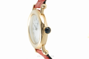 Cartier Diabolo 18 ct gold quartz Kal. 687 Ref. 14200