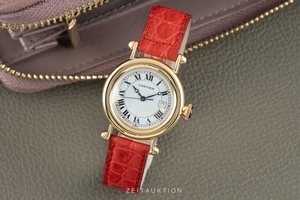 Cartier Diabolo 18 ct gold quartz Kal. 687 Ref. 14200