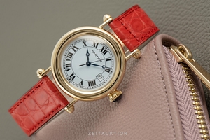 Cartier Diabolo 18 ct gold quartz Kal. 687 Ref. 14200