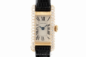 Cartier Tank 18 ct gold quartz Kal. 028 Ref. 1104
