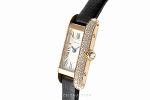 Cartier Tank 18 ct gold quartz Kal. 028 Ref. 1104