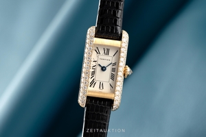 Cartier Tank 18 ct gold quartz Kal. 028 Ref. 1104
