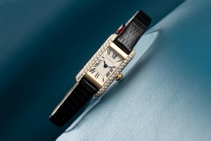 Cartier Tank 18 ct gold quartz Kal. 028 Ref. 1104