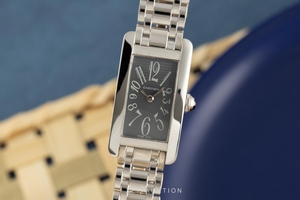 Cartier Tank Americaine 18 ct white gold quartz Kal. 157 Ref. 1713