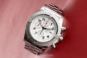 Breitling Super Avenger chronograph steel automatic Ref. A13370