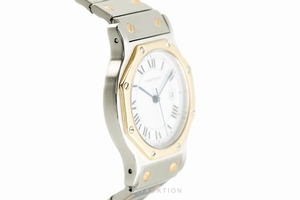 Cartier Santos Ronde steel / gold automatic Kal. 077 Ref. 2966