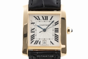 Cartier Tank Francaise 18 ct gold automatic Kal. 120 Ref. 1840