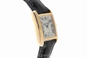 Cartier Tank Francaise 18 ct gold automatic Kal. 120 Ref. 1840