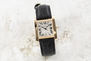 Cartier Tank Francaise 18 ct gold automatic Kal. 120 Ref. 1840
