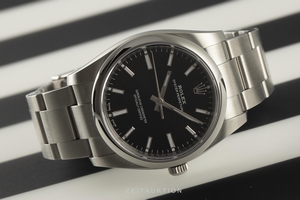 Rolex Oyster Perpetual steel automatic Kal. 3130 Ref. 114200