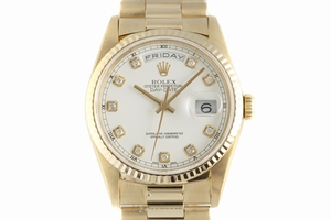 Rolex Day-Date 18 ct gold automatic Kal. 3135 Ref. 18238