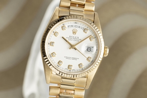 Rolex Day-Date 18 ct gold automatic Kal. 3135 Ref. 18238