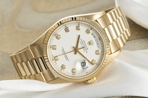 Rolex Day-Date 18 ct gold automatic Kal. 3135 Ref. 18238