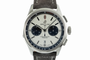 Breitling Premier chronograph steel automatic Kal. B01 Ref. AB0118
