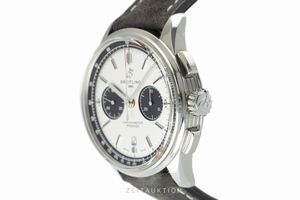 Breitling Premier chronograph steel automatic Kal. B01 Ref. AB0118