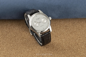 Glashutte Original Senator steel automatic Kal. GO 39 Ref. 1-39-58-02-02-04