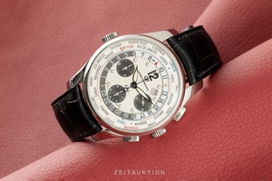 Girard Perregaux Traveller chronograph steel automatic Kal. 3387 Ref. 49805