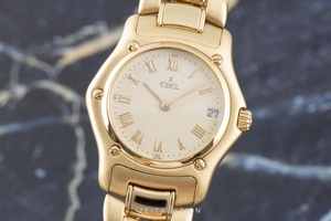 Ebel 1911 18 ct gold quartz Kal. 88 Ref. 888901