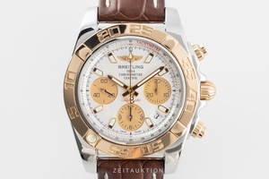 Breitling Chronomat 41 chronograph steel / gold automatic Kal. B01 Ref. CB0140