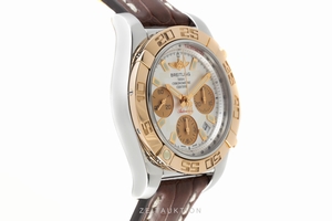 Breitling Chronomat 41 chronograph steel / gold automatic Kal. B01 Ref. CB0140