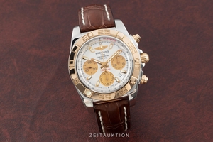 Breitling Chronomat 41 chronograph steel / gold automatic Kal. B01 Ref. CB0140