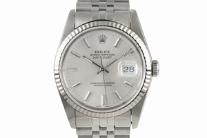 Rolex Datejust steel / white gold automatic Kal. 3135 Ref. 16234