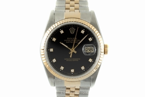 Rolex Datejust steel / gold automatic Kal. 3135 Ref. 16233