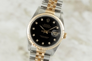 Rolex Datejust steel / gold automatic Kal. 3135 Ref. 16233