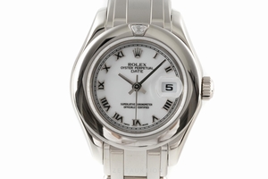 Rolex Date 18 ct white gold automatic Kal. 2235 Ref. 80329