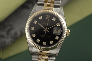 Rolex Datejust steel / gold automatic Kal. 3135 Ref. 16233