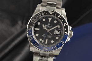 Rolex GMT Master II steel automatic Kal. 3186 Ref. 116710