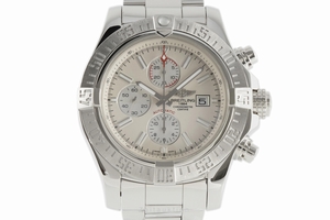 Breitling Super Avenger II chronograph steel automatic Kal. A13 Ref. A13371