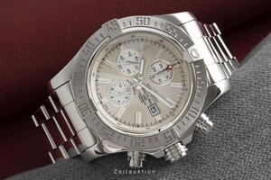 Breitling Super Avenger II chronograph steel automatic Kal. A13 Ref. A13371
