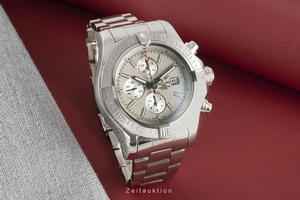 Breitling Super Avenger II chronograph steel automatic Kal. A13 Ref. A13371