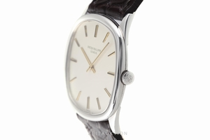 Patek Philippe Golden Ellipse 18 ct white gold manual winding Kal. 23-300 Ref. 3644
