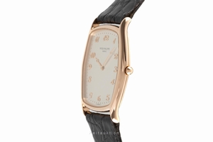 Patek Philippe Gondolo 18 ct red gold manual winding Kal. 177 Ref. 3842 R