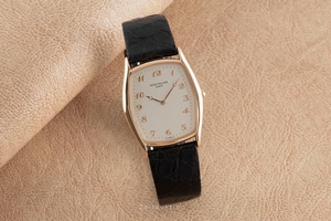 Patek Philippe Gondolo 18 ct red gold manual winding Kal. 177 Ref. 3842 R