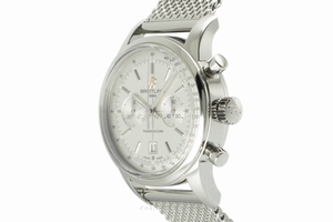 Breitling Transocean chronograph steel automatic Ref. A41310