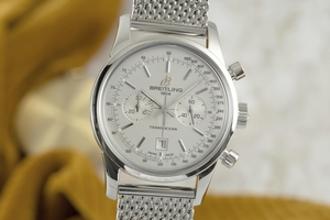 Breitling Transocean chronograph steel automatic Ref. A41310