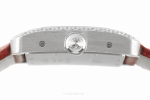 Cartier Tank Divan 18 ct white gold quartz Kal. 690 Ref. 2614