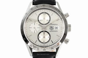 Tag Heuer Carrera chronograph steel automatic Kal. 16 Ref. CV2017-2