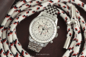 Breitling Montbrillant chronograph steel automatic Kal. B41 Ref. A41330