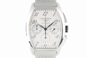 Longines Evidenza chronograph steel automatic Kal. L650.2 Ref. L2.643.4