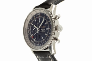 Breitling Navitimer World chronograph steel automatic Kal. B24 Ref. A24322